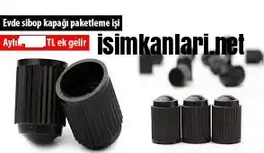 Sibop kapağı paketleme işi