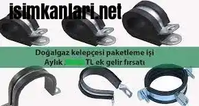 Doğalgaz Kelepçesi Paketleme