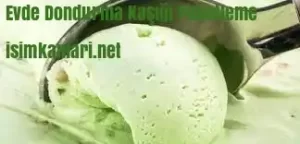 Evde Dondurma Kaşığı Paketleme