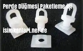 Perde Düğmesi Paketleme