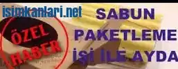 Evde Sabunluk Paketleme
