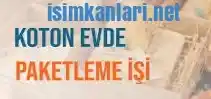 Koton evde paketleme