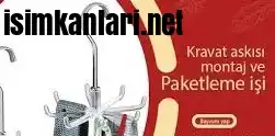 Kravat Askısı Paketleme İşi