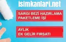 Sargı Bezi Paketleme işi