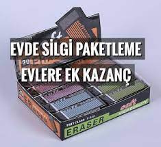 Evde Silgi Paketleme İşi