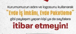 Evde Paketleme İşi Veren Firmalar 2026 – Başvuru ve Uyarılar